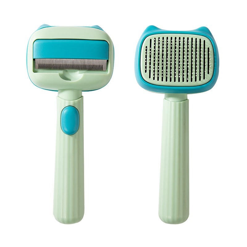 Pet Deshedding Grooming Brush For Hair Reduction