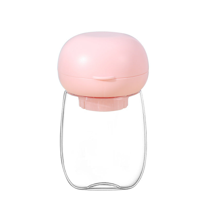 Portable Pet Water Bottle With Feeding Bowl For Travel