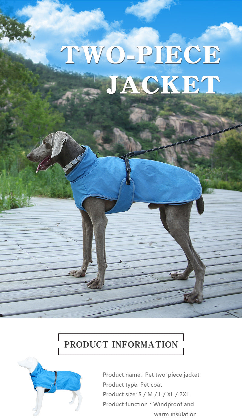 Pet Winter Outdoor Ski Shell Suit Jacket Clothing
