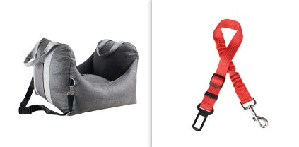 Waterproof Pet Car Seat Carrier With Breathable Mesh