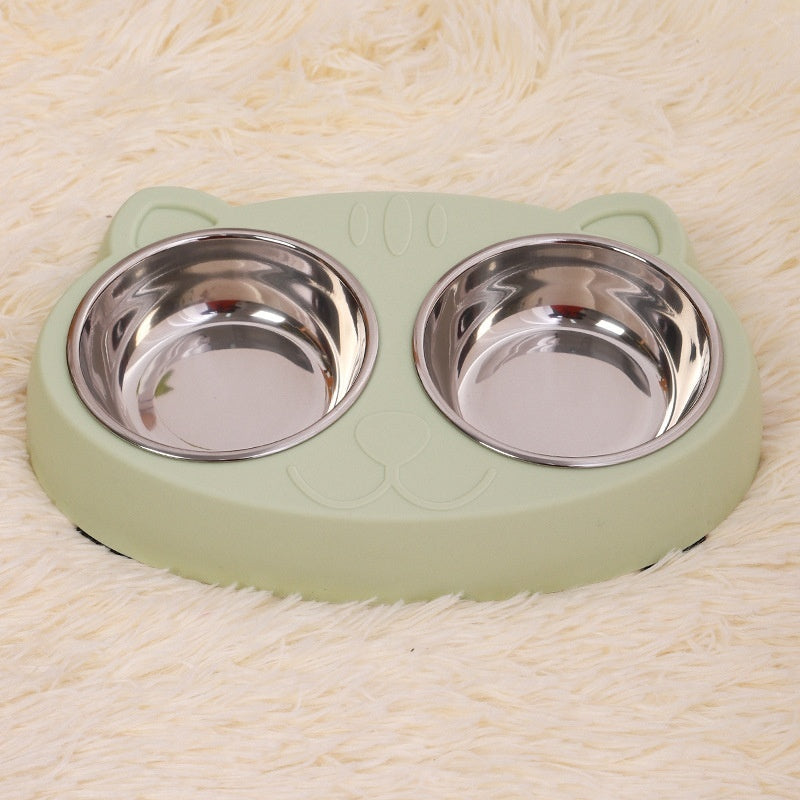 Pet Feeding And Drinking Water Bowl Basin