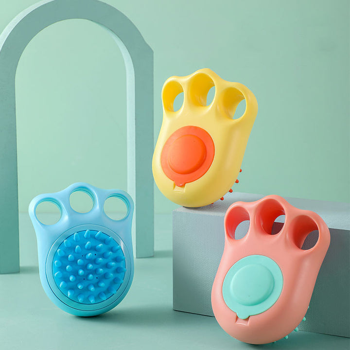 Pet Claw Bath Massage Brush Comb Tool