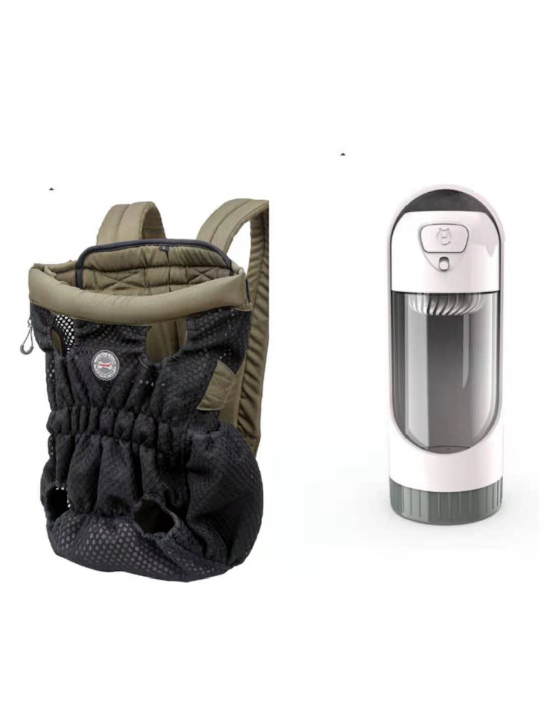 Breathable Mesh Pet Backpack Carrier For Outdoor Travel
