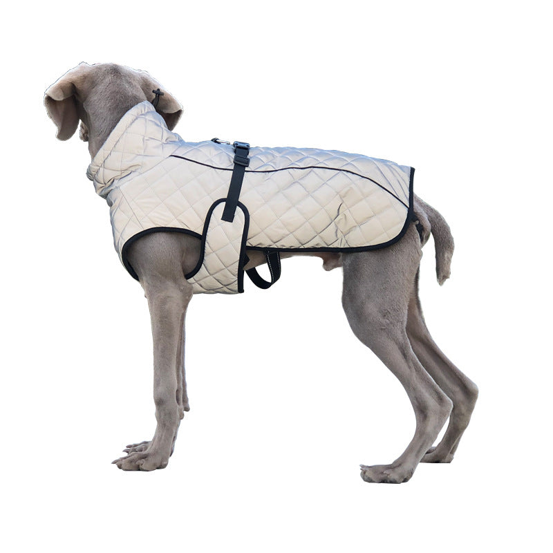 Pet Full Body Reflective Tactical Jacket Clothing