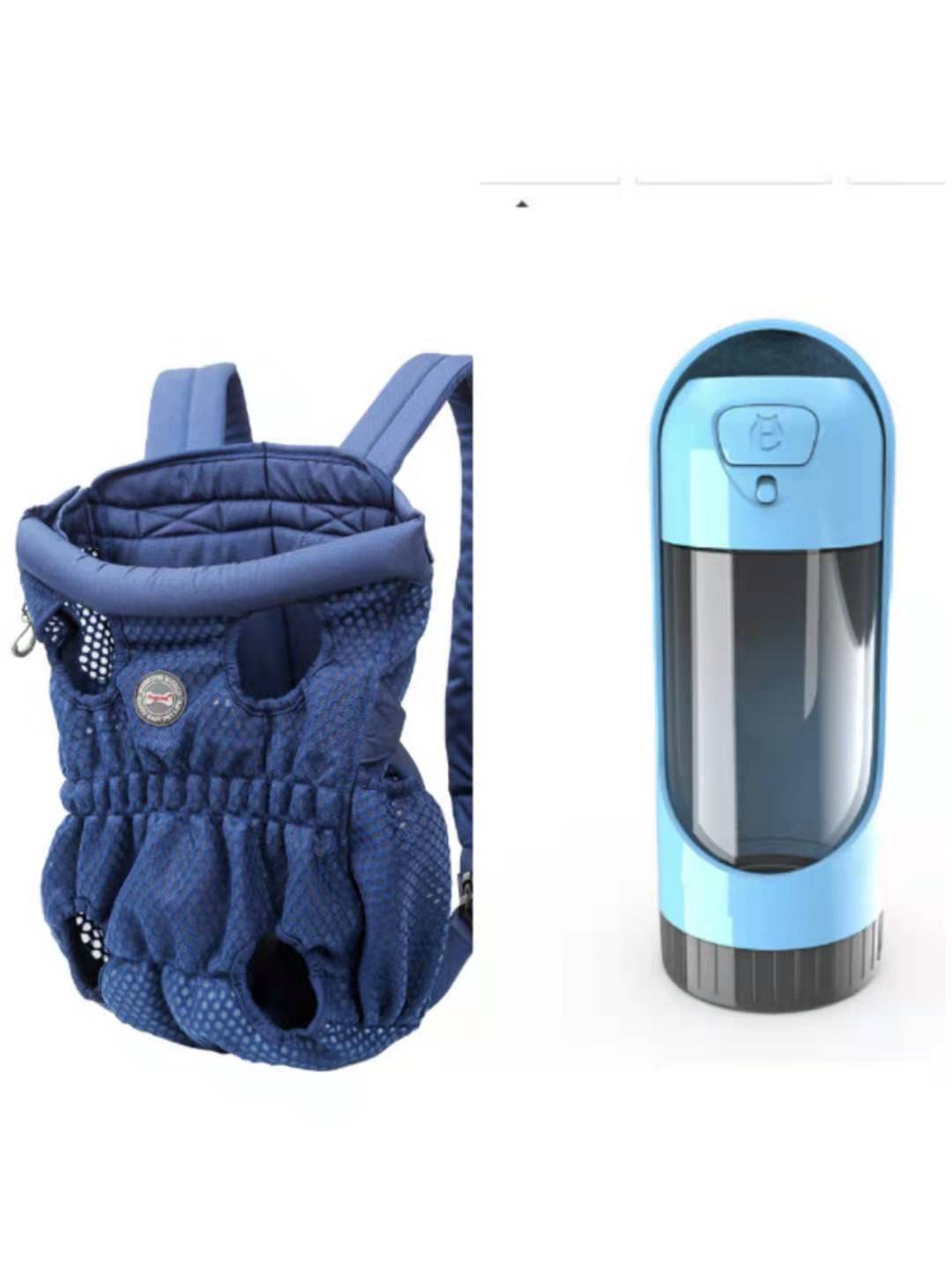 Breathable Mesh Pet Backpack Carrier For Outdoor Travel