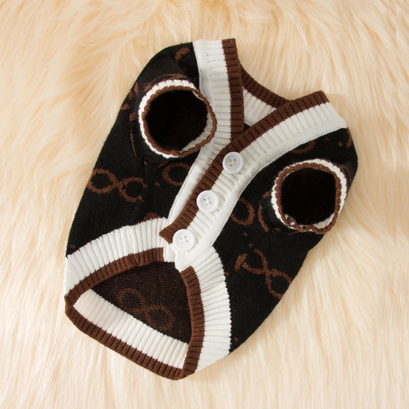 Pet Simple Warm Knitted Sweater Clothing