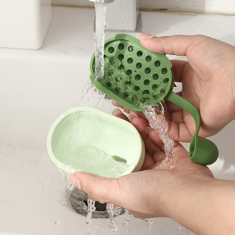 Pet Soft Gel Shampoo Massage Bath Brush