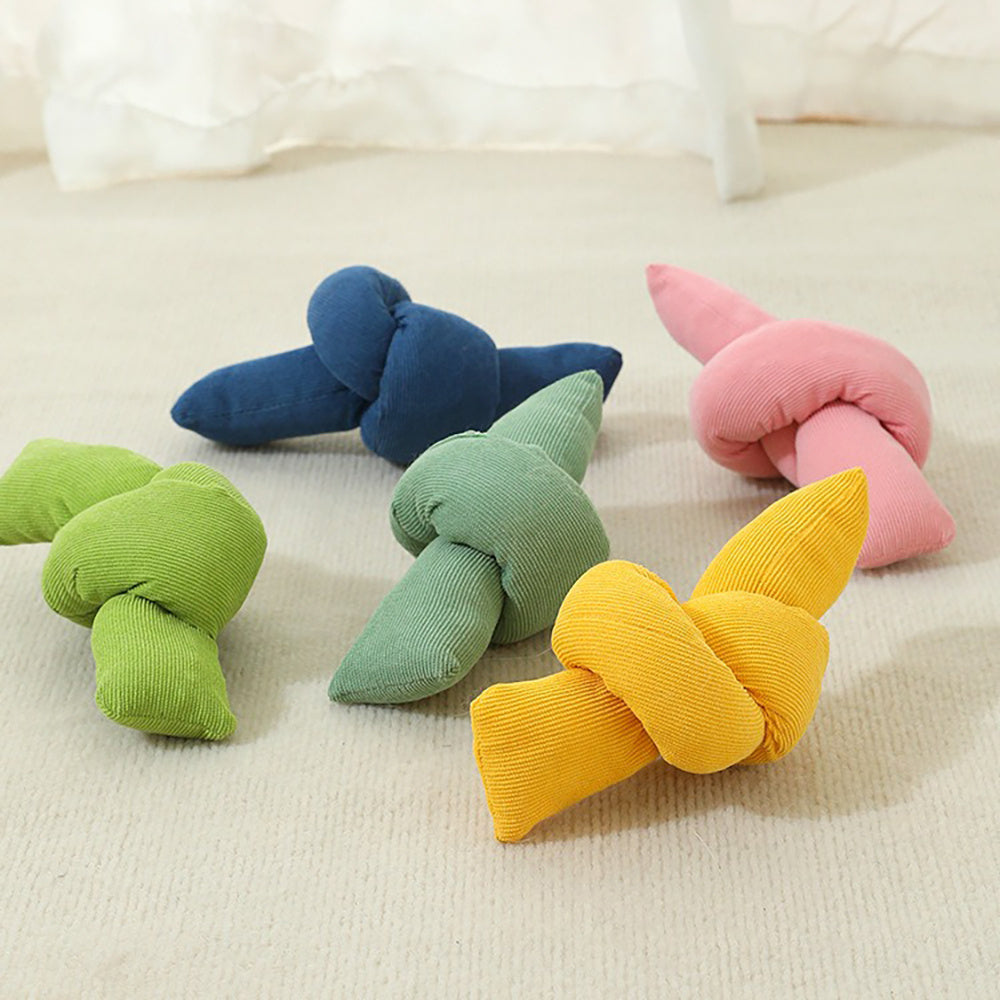 Pet Cotton Rope Knot Chew Tug Interactive Toy