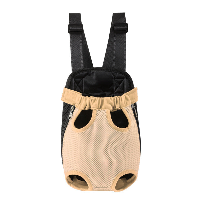 Breathable Adjustable Pet Backpack Carrier For Travel And Hiking