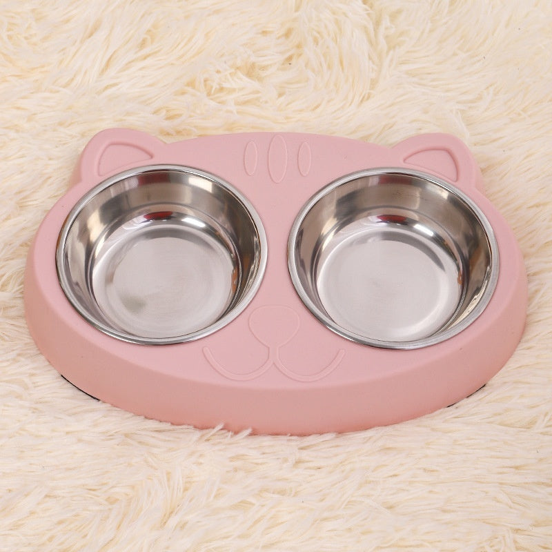 Pet Feeding And Drinking Water Bowl Basin