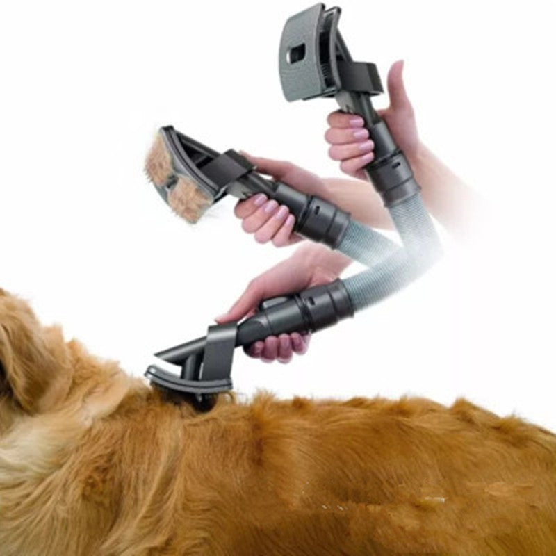 Pet Grooming Brush Vacuum Attachment Tool