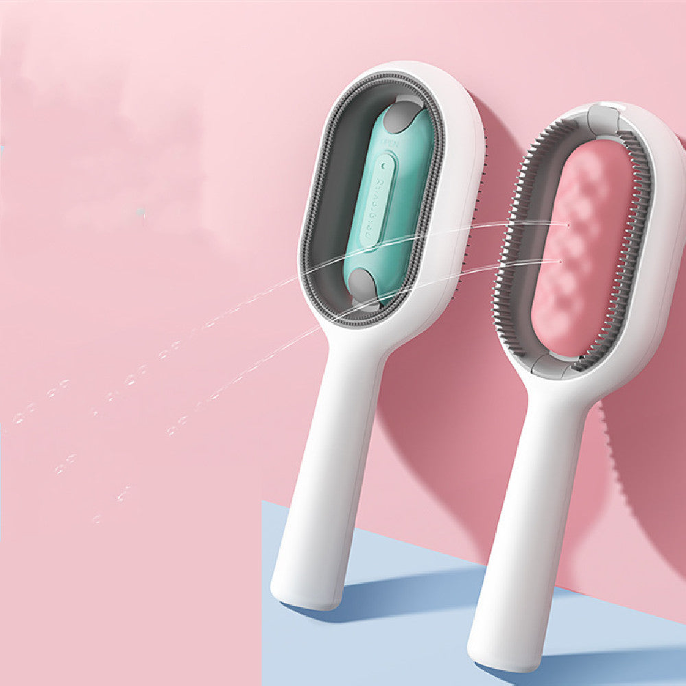 Pet Grooming Brush With Tank For Hair Removal Tool