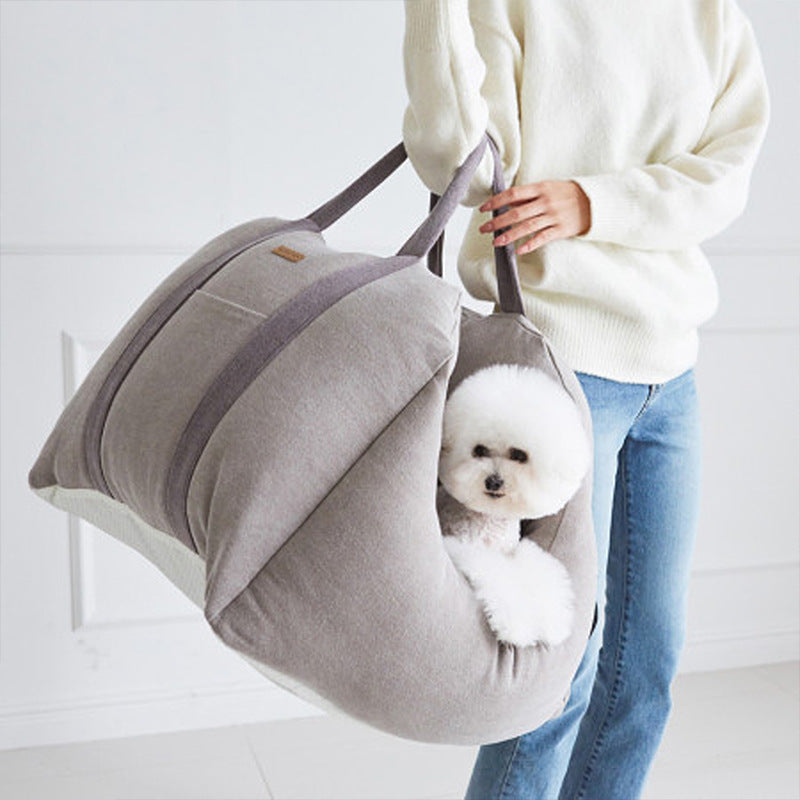 Waterproof Pet Car Seat Carrier With Breathable Mesh