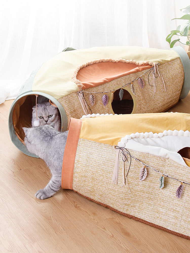 Pet Net Litter Roll Toy Drilling Hole Supplies