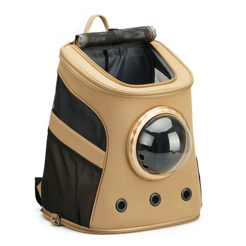 Portable Pet Backpack Carrier For Medium Sized Pets