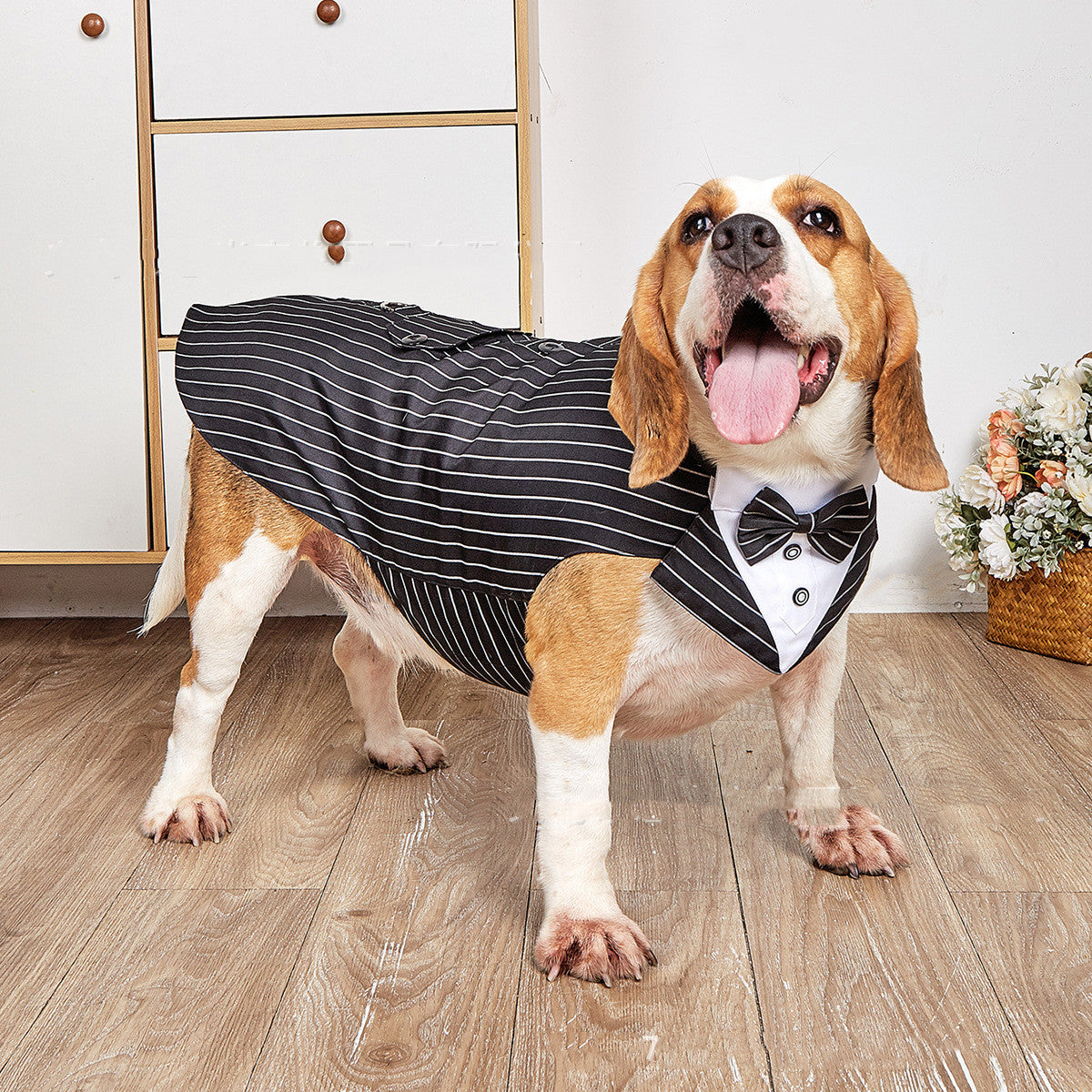 Pet Swallowtail Wedding Suit Jacket Clothing