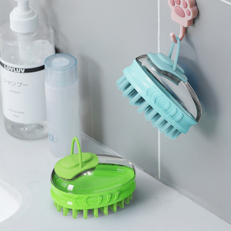 Pet Bath Rub Massage Brush Tool