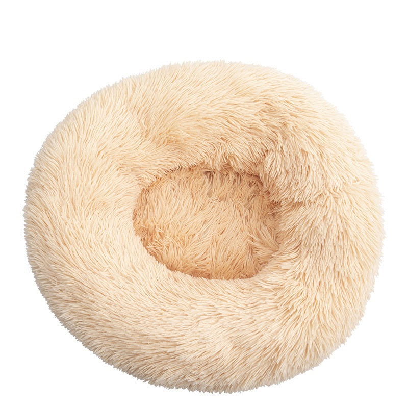 Pet Round Cotton Winter Warm Sleeping Bed