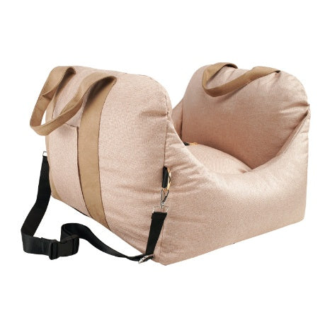 Waterproof Pet Car Seat Carrier With Breathable Mesh