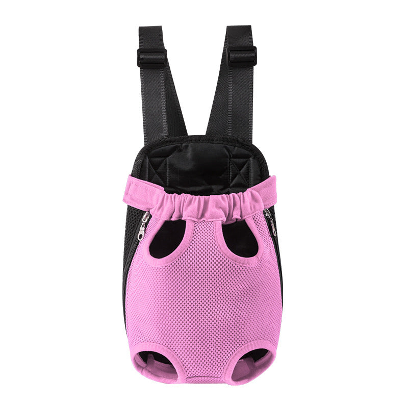 Breathable Adjustable Pet Backpack Carrier For Travel And Hiking