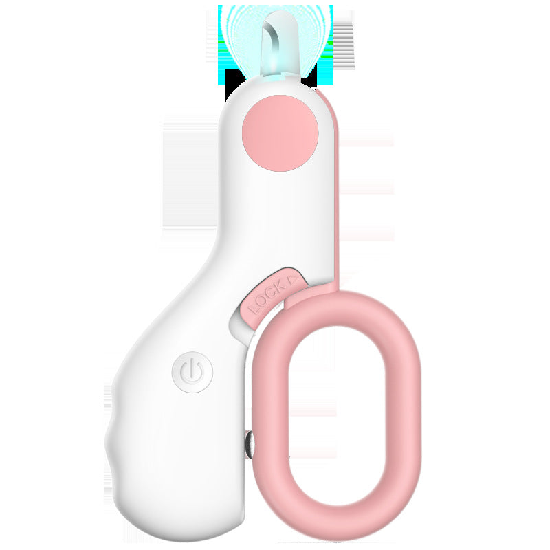 LED Illuminated Mini Pet Nail Trimmer Tool