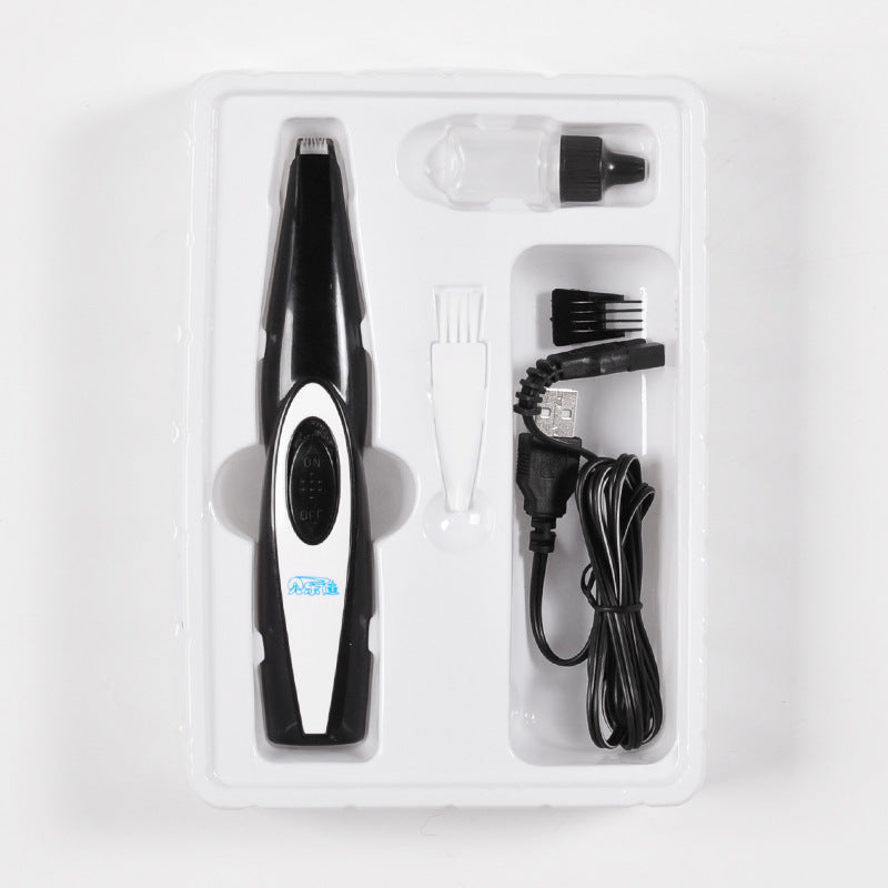 USB Rechargeable Pet Nail And Hair Grinder Grooming Tool