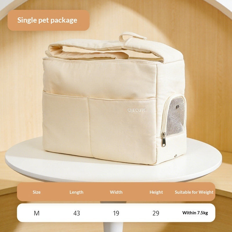 Portable Pet Carrier For Outdoor Travel