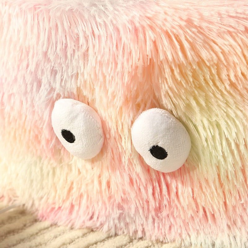 Pet Winter Warm Cute Monster Round Nest Bed