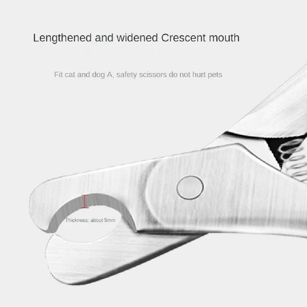 Professional Stainless Steel Pet Nail Clipper For Grooming