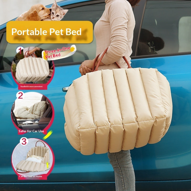 Portable Pet Carrier For Safe Car Travel