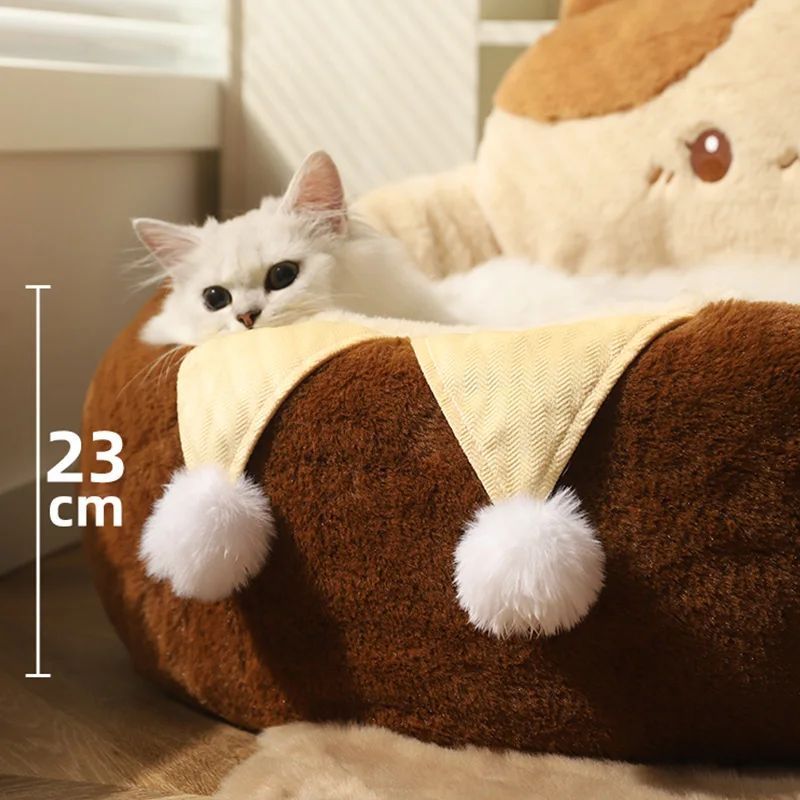 Pet Round Warm Sleep Cushion Sofa Nest Mattress