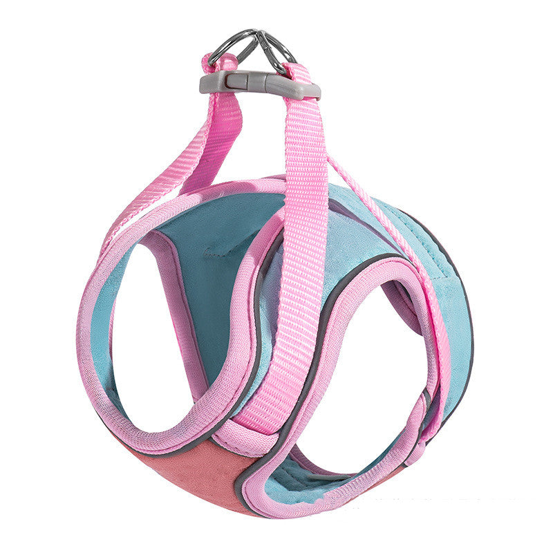 Reflective Anti-Escape Pet Harness With Adjustable Leash
