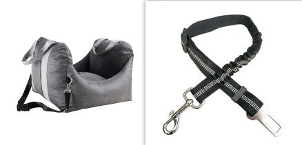 Waterproof Pet Car Seat Carrier With Breathable Mesh