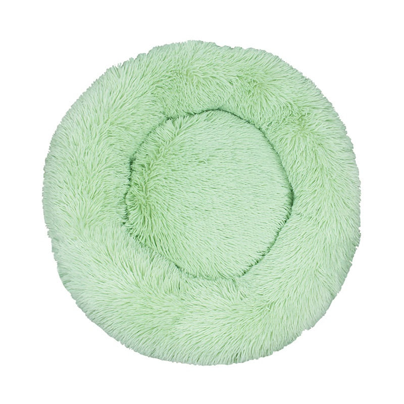 Pet Round Cotton Winter Warm Sleeping Bed