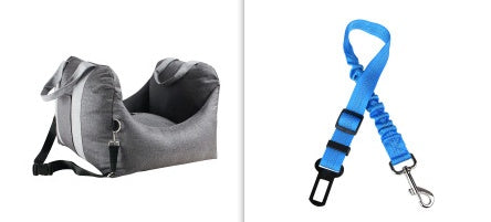 Waterproof Pet Car Seat Carrier With Breathable Mesh