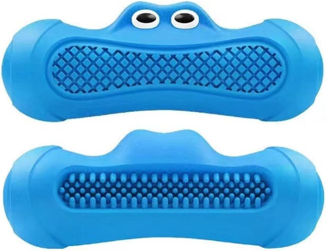 Pet Vocal Rugby Natural Rubber Chew Teething Toy