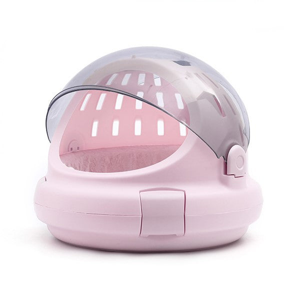 Space Capsule Pet Carrier With Panoramic View And Cushion