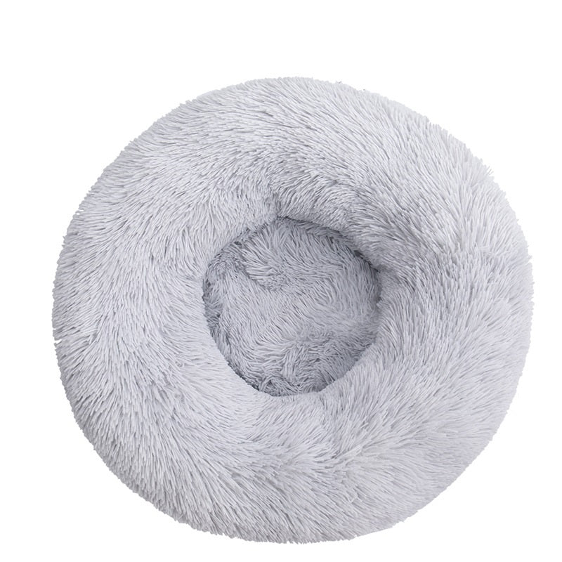Pet Round Cotton Winter Warm Sleeping Bed