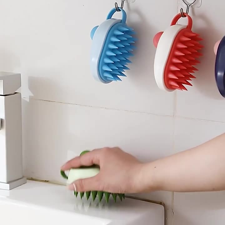 Pet Soft Gel Shampoo Massage Bath Brush