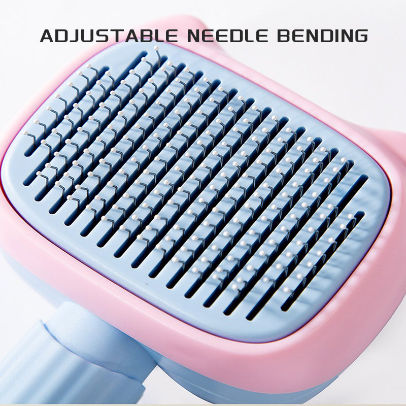 Pet Deshedding Grooming Brush For Hair Reduction
