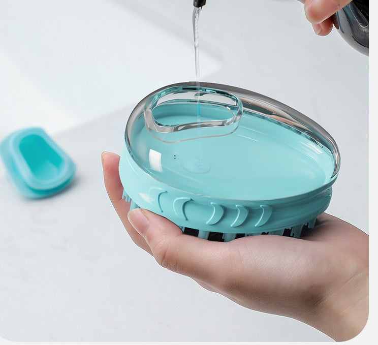 Pet Bath Rub Massage Brush Tool
