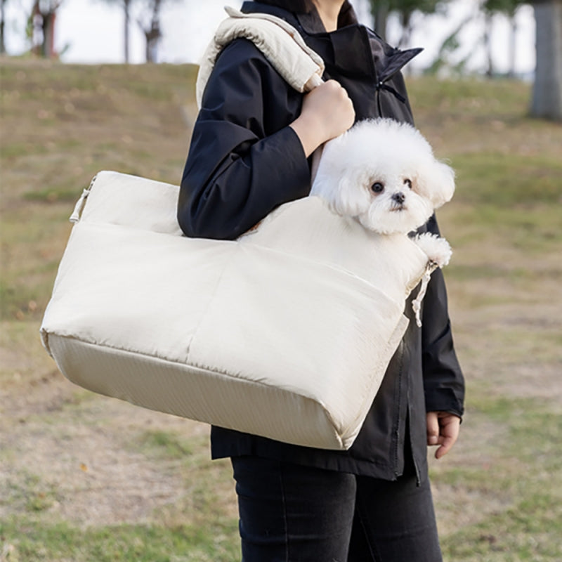 Portable Pet Car Seat With Adjustable Safety Leash
