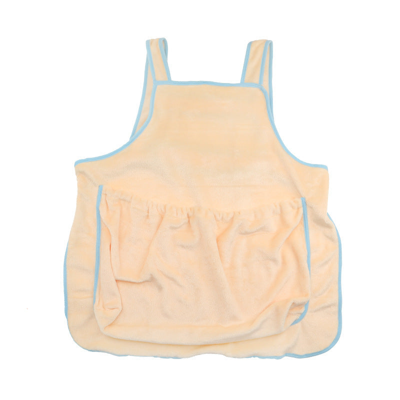 Plush Pet Carrier Apron Chest Bag For Travel