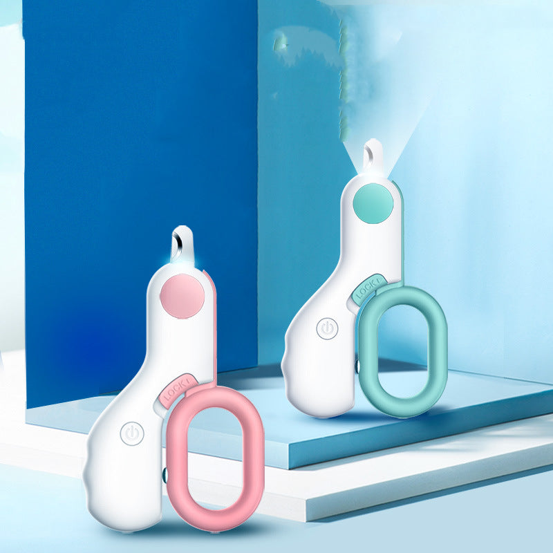 LED Illuminated Mini Pet Nail Trimmer Tool