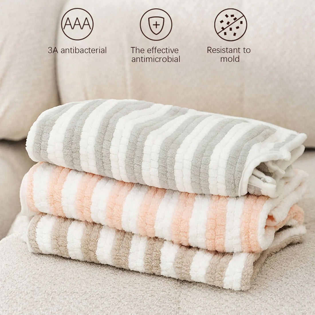 Pet Ultra Absorbent Quick Dry Bath Towel Thickened Bathrobe