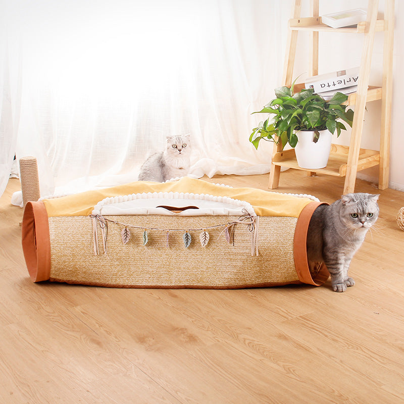 Pet Net Litter Roll Toy Drilling Hole Supplies